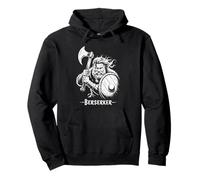 Guerrier viking féroce Morthmen Berserker nordique Sweat à Capuche