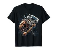 Guerrier Viking Valhalla Mythologie nordique T-Shirt