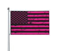 Guerrière Du Cancer Du Sein Garden Flag Drapeaux Résistant Aux Intempéries Drapeau De Jardin Pour Maison Extérieur Intérieur 3X5Ft