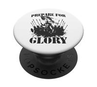 Guerriers légendaires du Roi Sparte Léonidas Ier Spartiate PopSockets PopGrip Adhésif