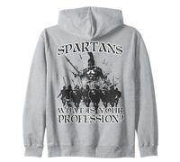 Guerriers légendaires du Roi Sparte Léonidas Ier Spartiate Sweat à Capuche