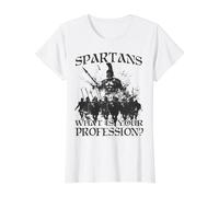 Guerriers légendaires du Roi Sparte Léonidas Ier Spartiate T-Shirt Graphique avec Valeur