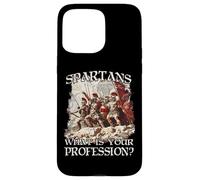 Guerriers Sparte T Leonidas Soldats De La Phalange Grecque Coque pour iPhone 15 Pro Max