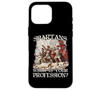 Guerriers Sparte T Leonidas Soldats De La Phalange Grecque Coque pour iPhone 16 Pro Max