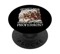 Guerriers Sparte T Leonidas Soldats De La Phalange Grecque PopSockets PopGrip Adhésif
