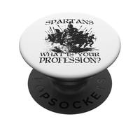 Guerriers Sparte T Leonidas Soldats De La Phalange Grecque PopSockets PopGrip Adhésif