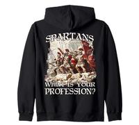 Guerriers Sparte T Leonidas Soldats De La Phalange Grecque Sweat à Capuche
