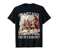 Guerriers Sparte T Leonidas Soldats De La Phalange Grecque T-Shirt