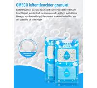 GUES-Déshumidificateurs D'Armoire 20X 230G, Sac Déshumidification Suspendu Anti-Moisissure, Débarrassez-Vous De L'Humidité Pour Placard, Les Sous-Sols, Placards, Buanderies