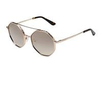 GUESS 0, Lunettes de soleil Femme, Gold, 55