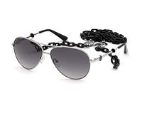 GUESS 0, Lunettes de soleil Femme, shiny light nickeltin, 60