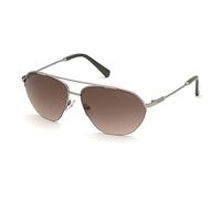 GUESS 0, Lunettes de soleil Homme, shiny gunmetal, 61