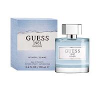 Guess Eau de Toilette pour Femme 1981 Indigo – Spray 100 ml (Nouveau packaging)