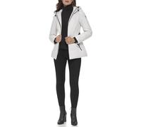 GUESS 22qmp447 Veste Demi-Saison, Blanc/Jardin Opulent, M Femme