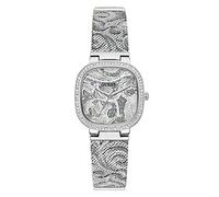 Guess Montre Tapestry GW0304L1 à quartz analogique pour femme argenté Taille Unique