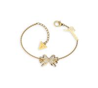 GUESS 32021201 Bracelet pour femme en acier inoxydable avec zircons Doré Taille unique, taille unique, Acier inoxydable, Pas de gemme