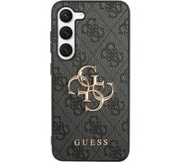 Guess 4G Big Metal Logo Case For Samsung Galaxy S24 Ultra - Noir
