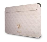 Guess 4G Big Metal Logo Computer Sleeve - Étui pour ordinateur portable 13"" (Rose)