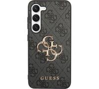 Guess 4G Big Metal Logo - Étui Samsung Galaxy S24+ (noir)