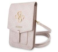 Guess 4G Big Metal Logo Phone Bag - Sac avec compartiment pour smartphone (rose) - 3666339005368