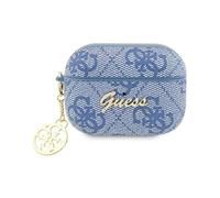 Guess 4G Charm Collection - Etui AirPods Pro 2 bleu