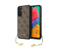 Guess 4G Charms Cover Brown - Galaxy A34 5G