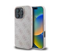CG Mobile Guess GUHCP16LG4GFPI Coque pour iPhone 16 Pro 6,3" Rose rigide 4G Classic