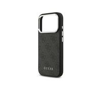 Guess 4g Classic Logo Case With Magsafe For Iphone 17 Pro 6.3" Black - Guhmp17lp4gssmck