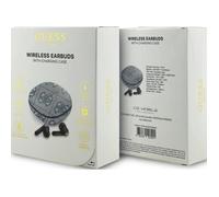 Guess 4G Classic Metal Logo TWS ENC Headphones Blue - GUTWST3P4EGB