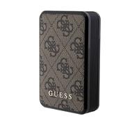 Guess 4G Cuir Métal Logo - Power Bank 10000 mAh 18W (marron)
