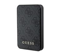 Guess 4G Cuir Métal Logo - Power Bank 5000 mAh 15W (noir)