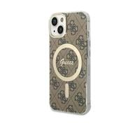 Guess 4G Housse marron pour Magsafe - iPhone 14