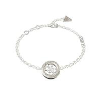 GUESS 4G Loop Logo Charm Bracelet argenté