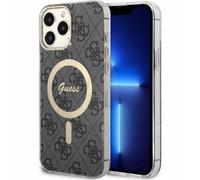 Guess 4G MagSafe - Étui pour iPhone 13 Pro Max (Noir)