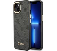 Guess 4G Metal Camera Outline Case - Coque pour iPhone 14 (noir)