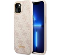 Guess 4G Metal Camera Outline Case - Coque pour iPhone 14 (rose)