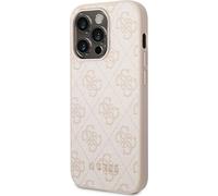 Guess 4G Metal Gold Logo - Coque iPhone 14 Pro Max (rose)