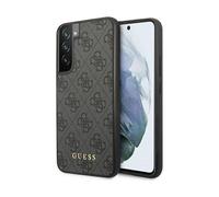 Guess 4G Metal Logo Case, Noir - Galaxy S23