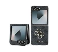 Guess 4G Motif Housse Samsung Galaxy Z Flip 6 - Gris