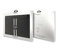 Guess 4G Printed Stripes Laptop Sleeve for 16"" MacBook Black - GUCS16P4RPSK