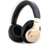 Guess 4G Script Metal Logo - Casque intra-auriculaire sans fil Bluetooth V5.3 (noir)