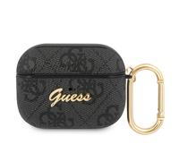 Guess 4G Script PC /PU Housse pour AirPods Pro Gris