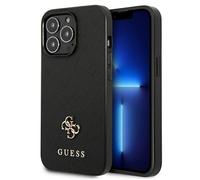 Guess 4G Small Metal Logo - Coque iPhone 13 Pro (noir)
