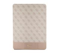 Guess 4G Stripe Allover - Étui pour iPad Pro 12,9"" (2022-2020) (Rose)