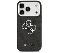 Guess 4G Stripe Case with MagSafe for iPhone 17 Pro Max 6.9"" Black
