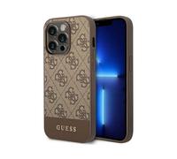 Coque Guess en TPU rigide pour Apple iPhone 14 Pro 6,1 - marron