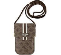 Guess 4G Stripes - Sacoche pour téléphone portable (marron)