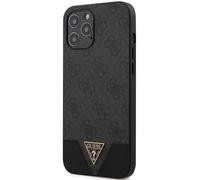 Guess 4G Triangle Collection - Coque iPhone 12 Pro Max (gris)