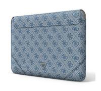 Guess 4G Uptown Triangle Logo Sleeve - Étui pour ordinateur portable 13"" / 14"" (Bleu)