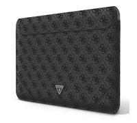 Guess 4G Uptown Triangle Logo Sleeve - Étui pour ordinateur portable 16"" (Noir)